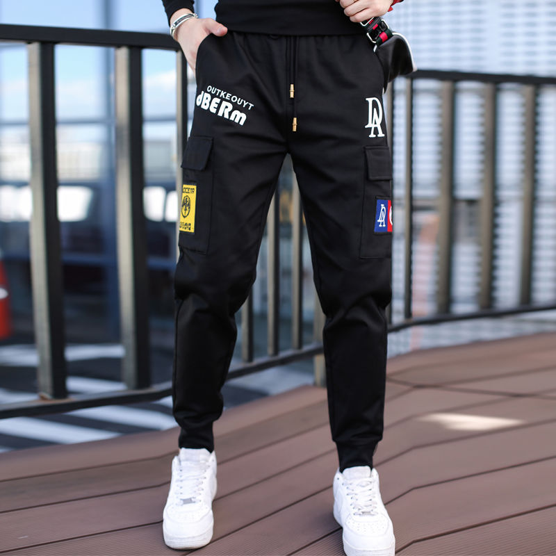 Men's Casual Cotton Plus Size Sweatpants