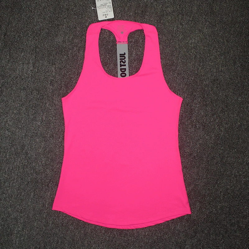 Women Sport Tank Tops For Gym Vest Top Fitness Sleeveless TShirt