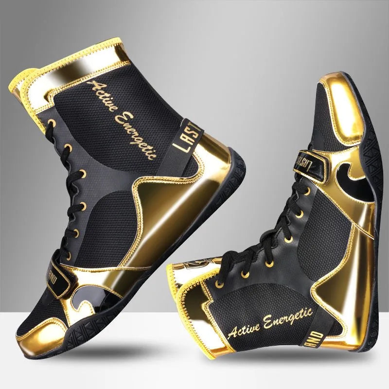 Men Boxing Shoes Brand Designer Wrestling Anti Slip Sport Sneakers Boots