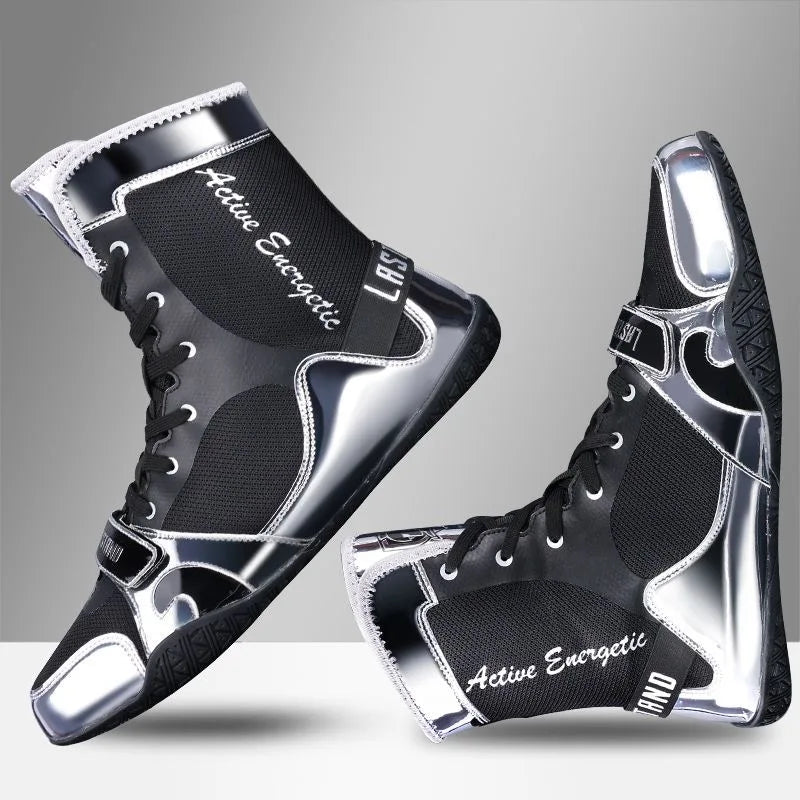 Men Boxing Shoes Brand Designer Wrestling Anti Slip Sport Sneakers Boots