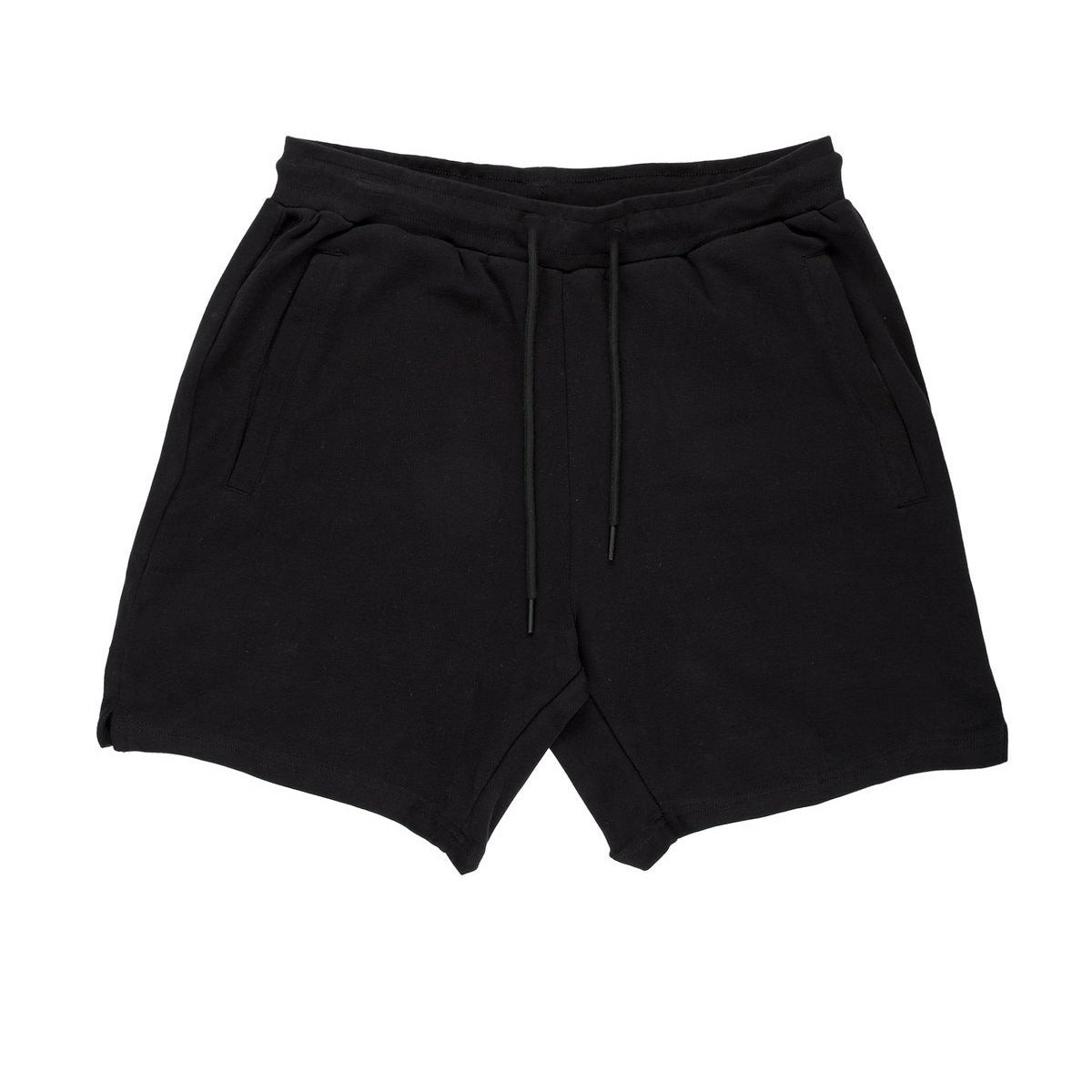 Men's Sports Fitness Casual Shorts Simple Straight Cotton Light Board Split Shorts