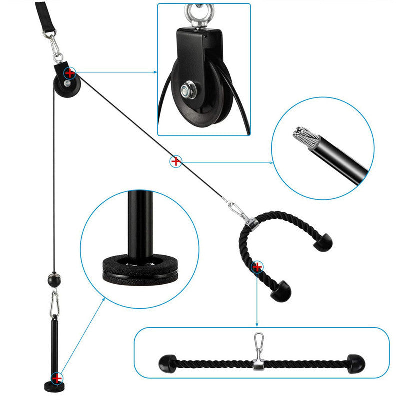 DIY Fitness Equipment Set Home Combination Accessories